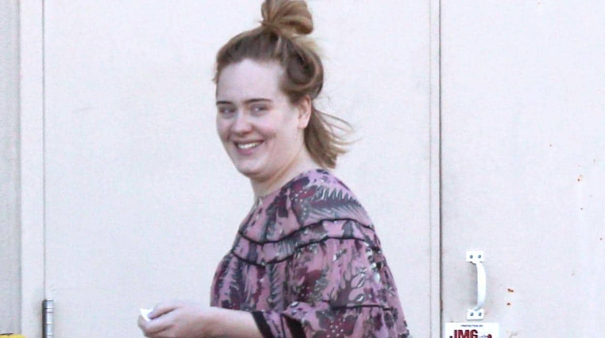 Adele, en una imagen reciente con un nuevo look
