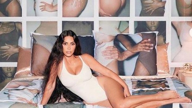 Las nuevas fajas para embarazadas de Kim Kardashian, objeto de críticas