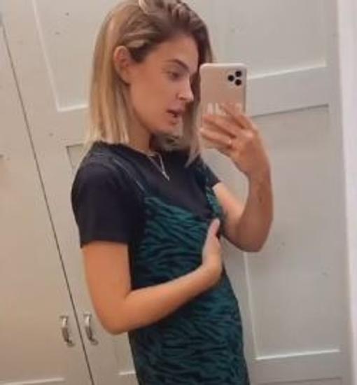 Polémica por la «barriga de 15 meses» de Laura Escanes