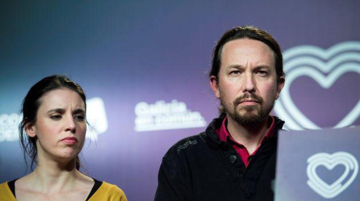 Irene Montero y Pablo Iglesias, en una imagen de archivo