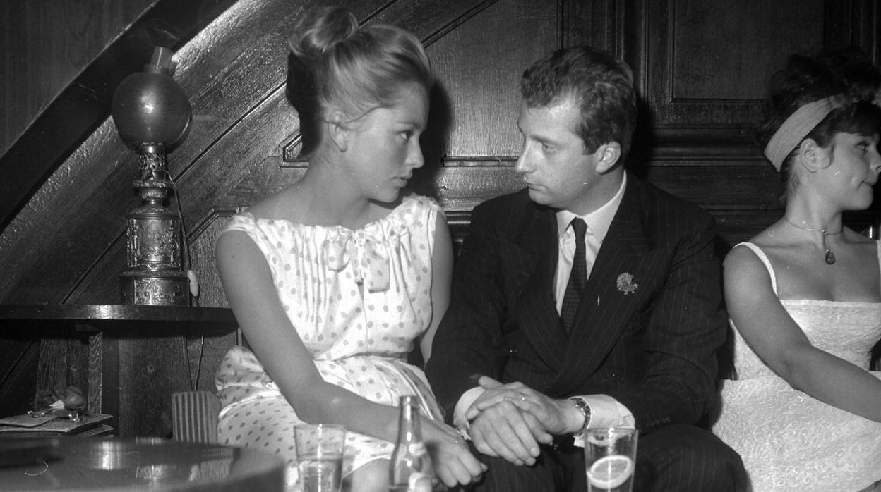 Alberto y Paola en 1963