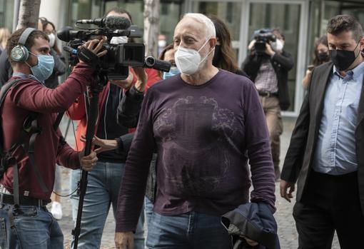 Mainat, el pasado domingo en la Ciudad de la Justicia de Barcelona