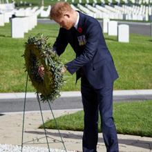 Harry y Meghan montan un insólito homenaje por el Día de Armisticio