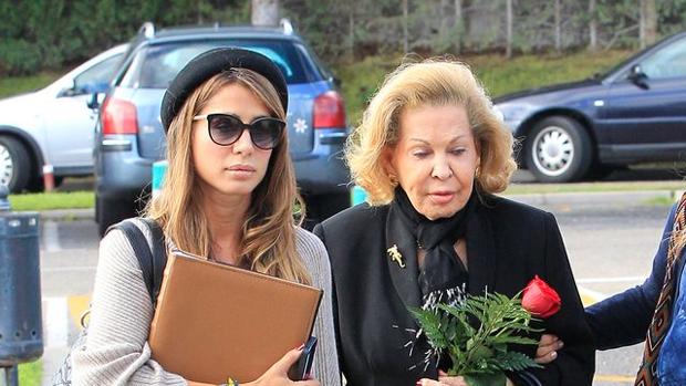 Elena Tablada, devastada por la muerte de su abuela