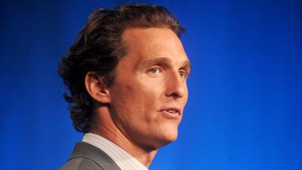 Matthew McConaughey se suma a la lista de famosos que se plantean dar el salto a la política
