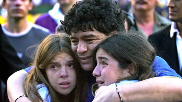 Cinco hijos y tres nietos, la gran familia de Diego Armando Maradona