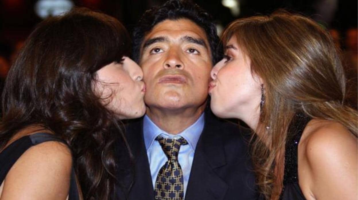 ¿Cuántos hijos tuvo Maradona?