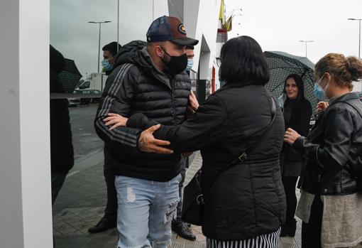 Kiko Rivera en el tanatorio esta mañana