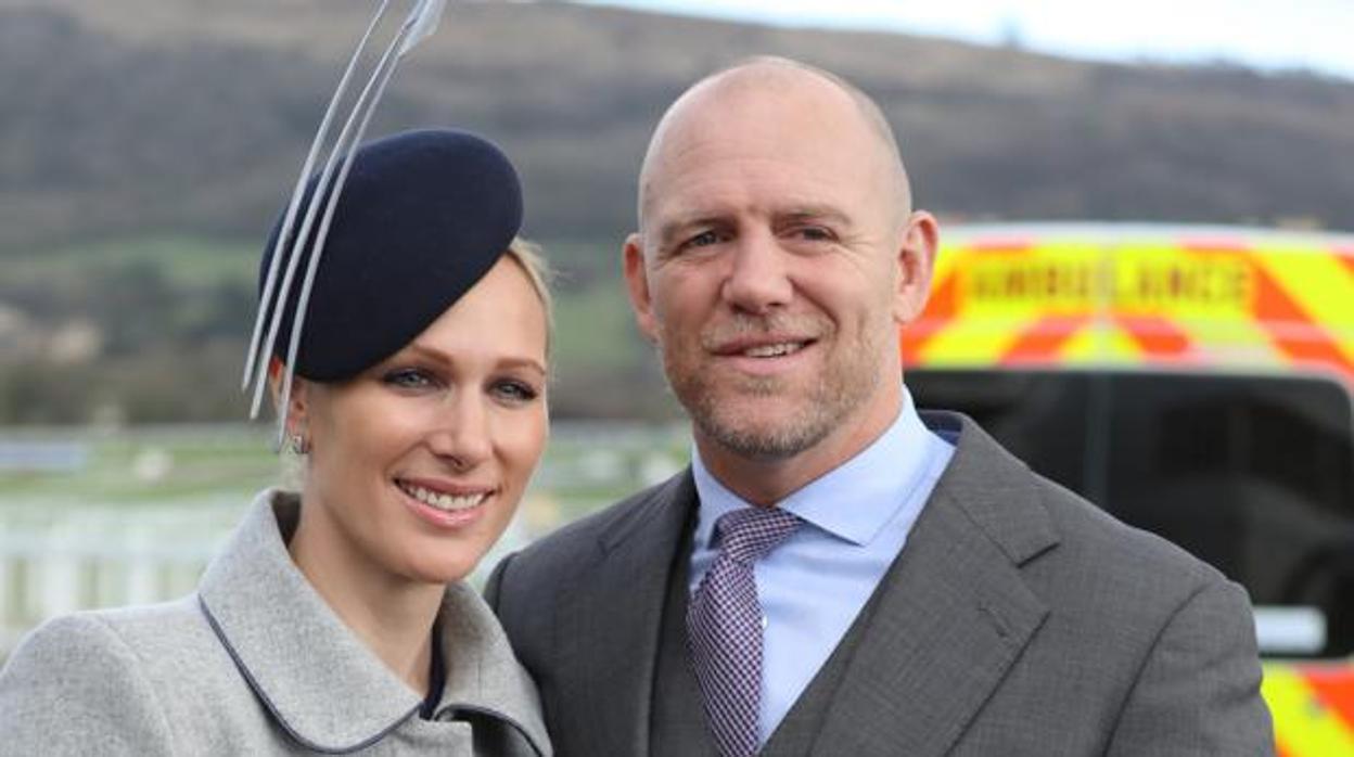 Mike y Zara Tindall