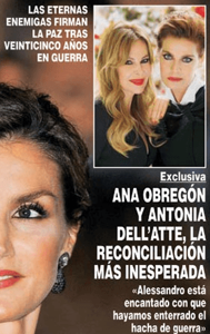 Ana Obregón y Antonia Dell&#039;Atte: la historia dos divas enfrentadas por un hombre