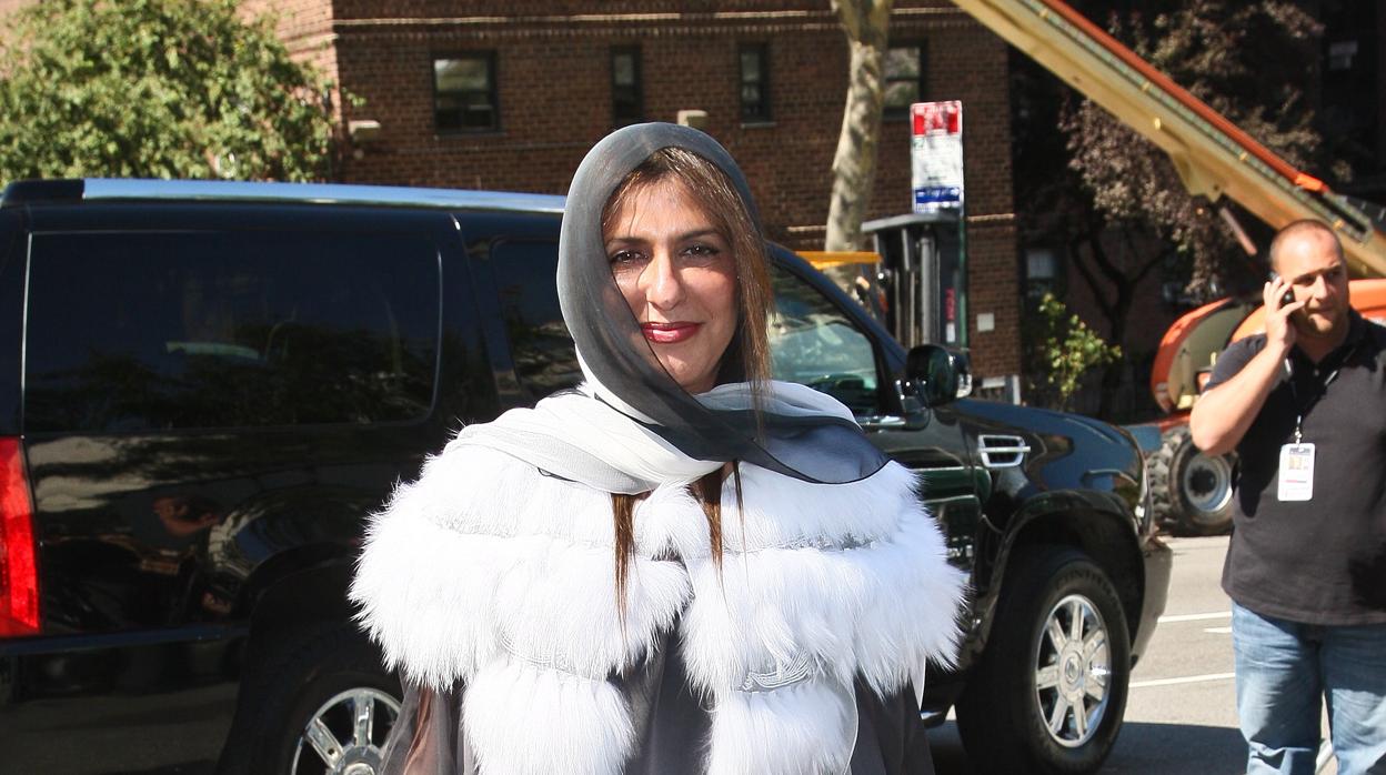 La Princesa Basmah bint Saud, en 2013, en Nueva York