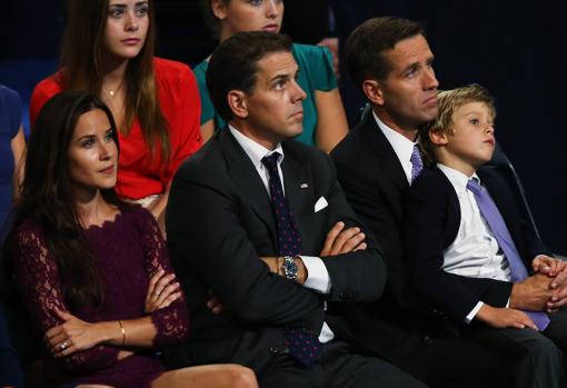 Beau Biden, Hunter Biden, y Ashley Biden