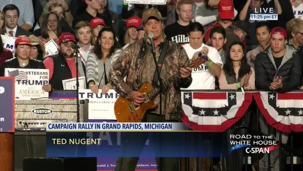 El delirante mensaje navideño de Ted Nugent, el rockero republicano: «La pandemia no existe»