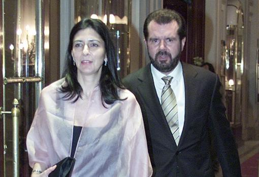 Jesús Ortiz y Ana Togores en una imagen de archivo de 2004