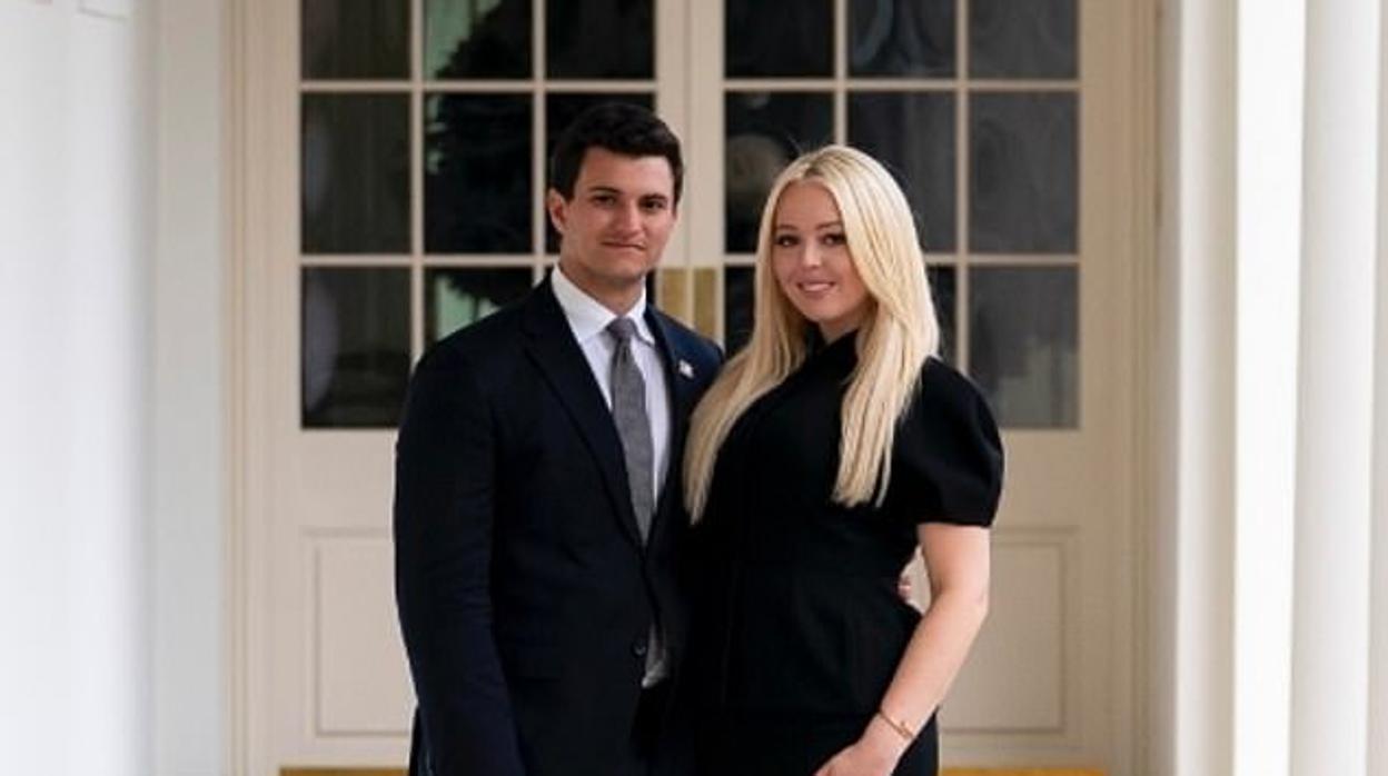 Michael Boulos y Tiffany Trump