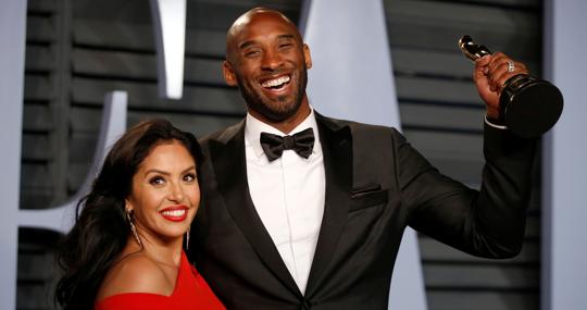 Kobe y Vanessa Bryant, en la gala de los Oscar de 2017