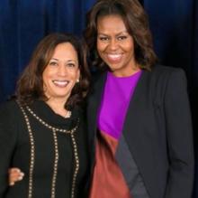 Kamala Harris y Michelle Obama