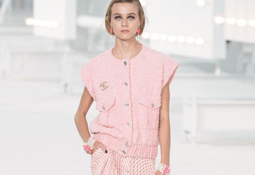 Imagen del desfile primavera/verano 2021 de Chanel