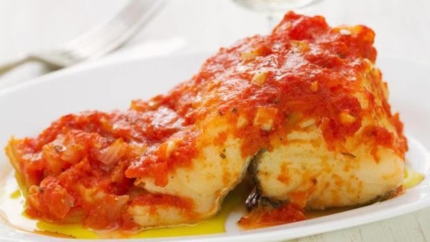 Bacalao con tomate