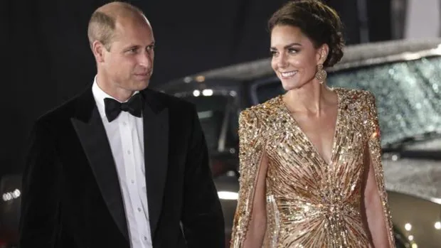 El espectacular vestido de Kate Middleton en el estreno de la nueva película de James Bond