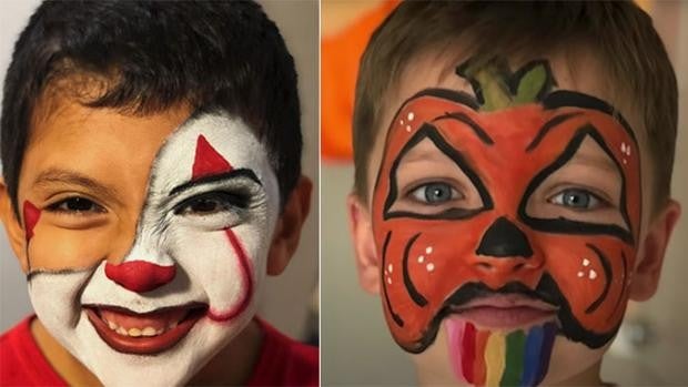 Pintacaras Halloween: ideas de maquillaje para los más pequeños