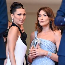 Bella Hadid y Carla Bruni