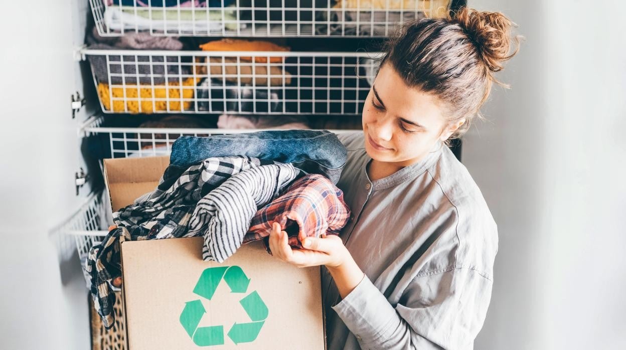 Imagen de archivo de un cambio de armario