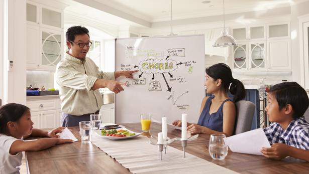 Negocia en familia con tácticas empresariales