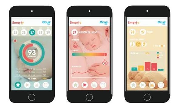 Conecta la cuna de tu bebé a tu smartphone