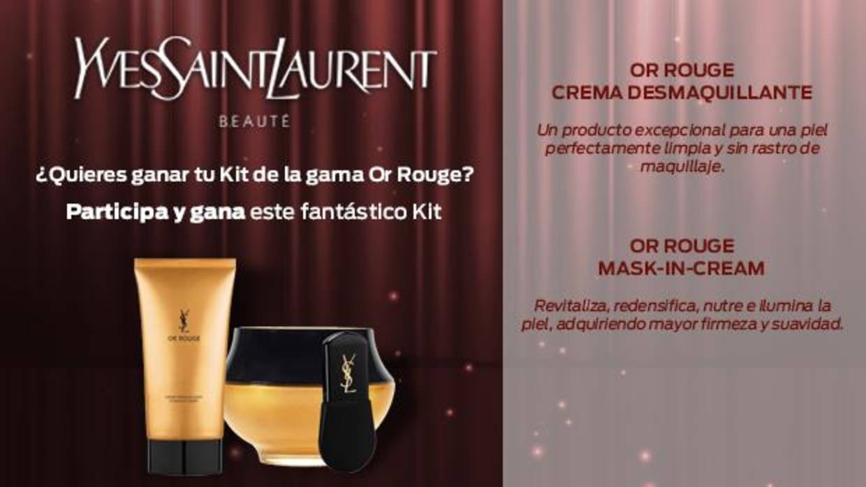 Descubre si cuidas bien tu piel con este sencillo test y gana el kit de Yves Saint Laurent Beauté