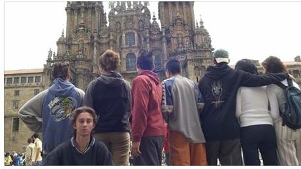 Los ‘condenados’, a su llegada a Santiago