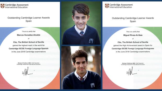 Estudiantes del CBS vuelven a obtener premios de Cambridge Outstanding Award