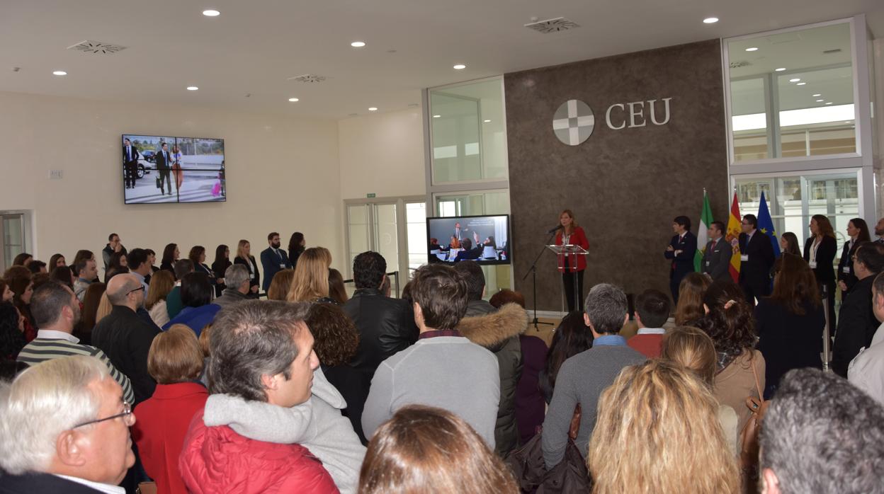 Acto en Open Day en 2018