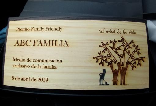 ABC Familia recibe el Premio «Family Friendly»