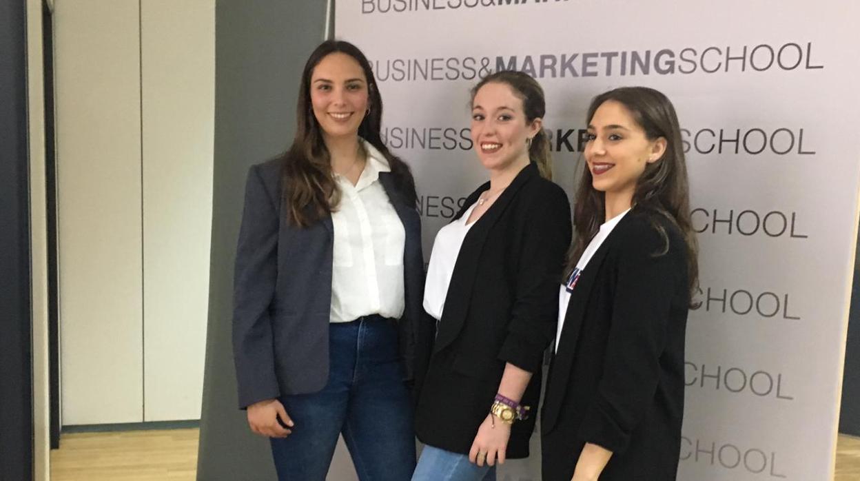 Susana Bañuls, Laura Cid y Sara Coronilla