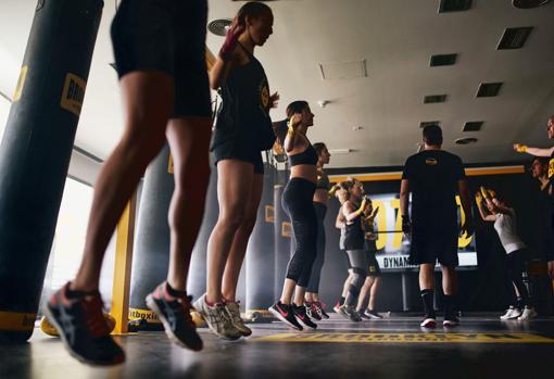 Clase de fitboxing