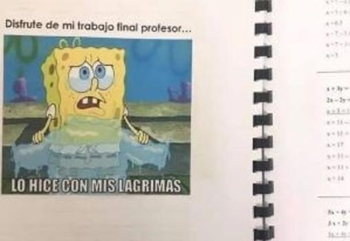 El ingenioso trabajo de matemáticas que ha sorprendido hasta al profesor