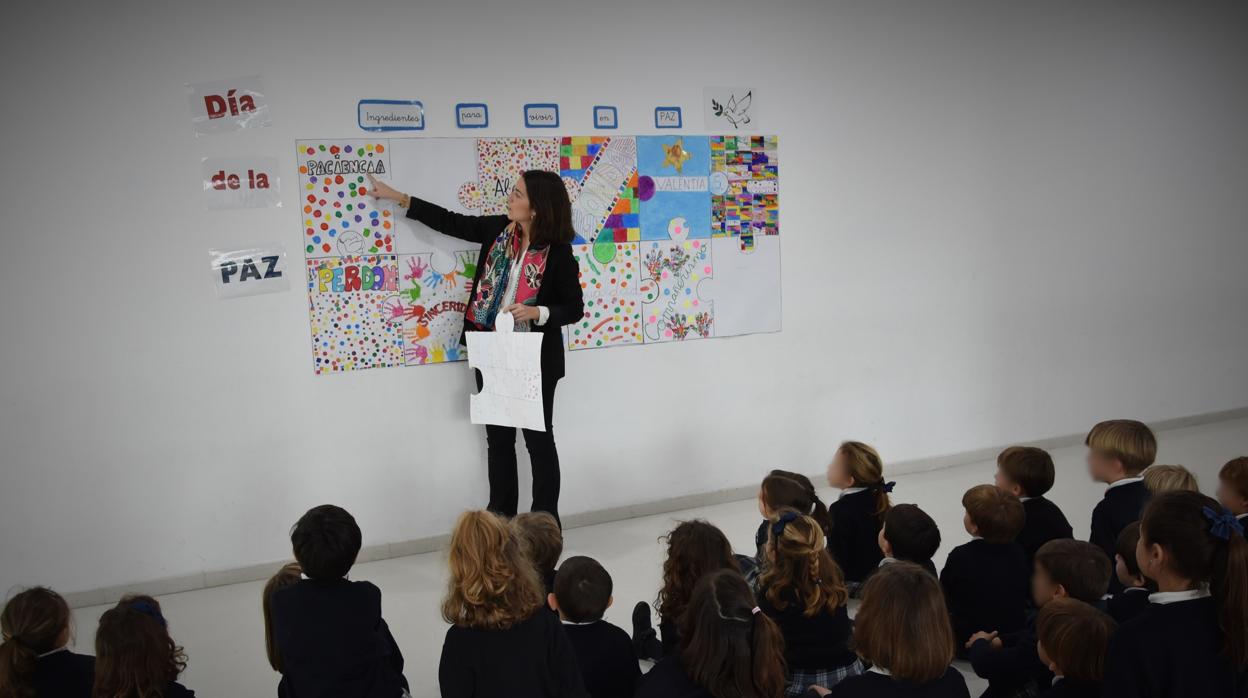 El Colegio CEU San Pablo Sevilla celebra el Día de la Paz con diversas actividades