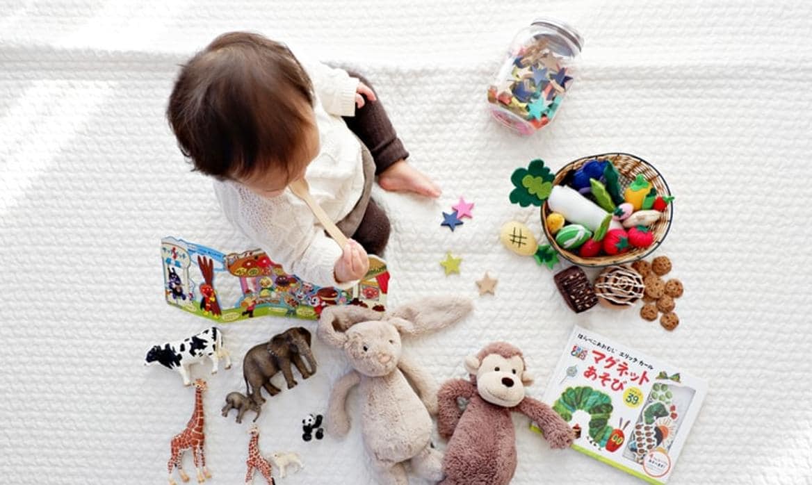 Los mejores juguetes para niños de 1 a 3 años durante el confinamiento