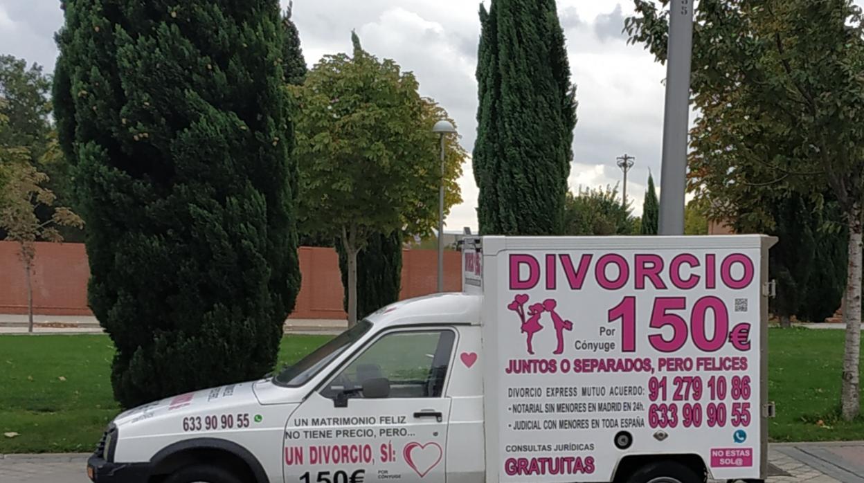 Tras el confinamiento, vuelve la «divorcioneta», con separaciones a 150 euros