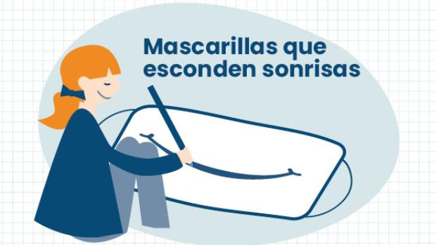 «Mascarillas que esconden sonrisas»: la nueva campaña solidaria de la Fundación Aladina