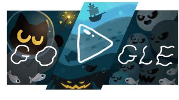 Google celebra Halloween con un doodle