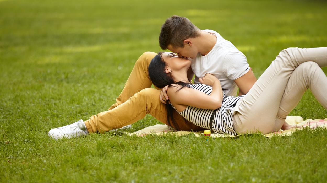 Una joven pareja