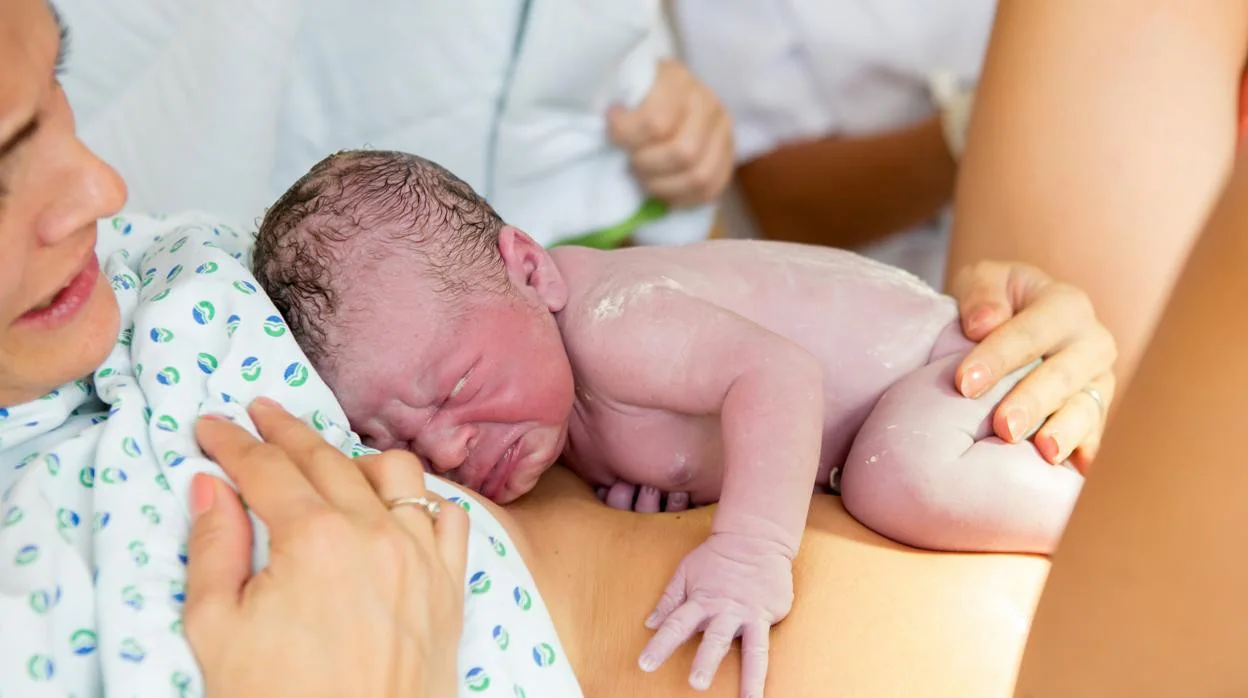 La OMS insta a mantener el contacto piel con piel tras el nacimiento del bebé