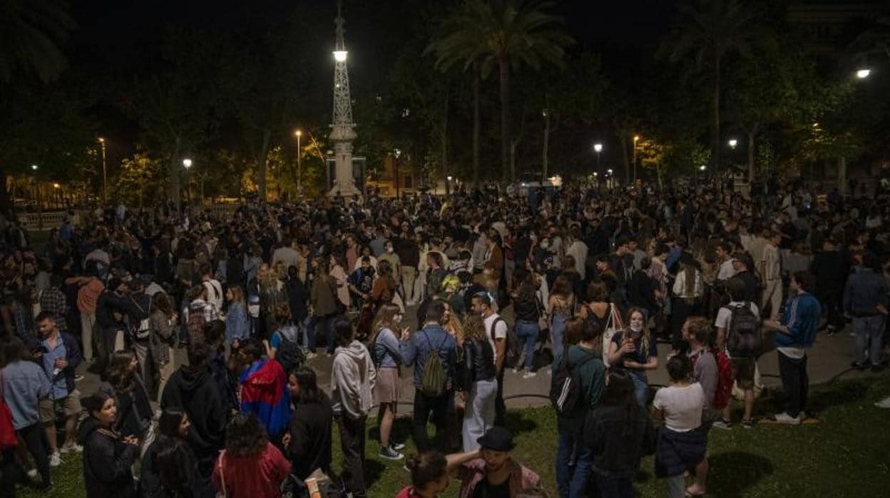 Primera noche en Barcelona sin el estado de alarma