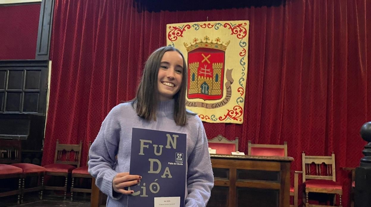 Premio «Mejores Expedientes de Bachillerato Pablo de Olavide» para una alumna del Colegio Sagrada Familia de Urgel