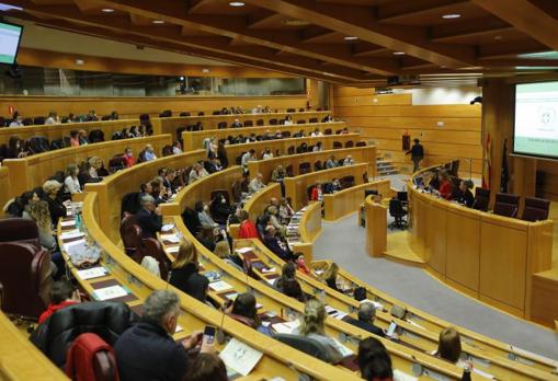 Imagen del Senado durante la celebración de las jornadas