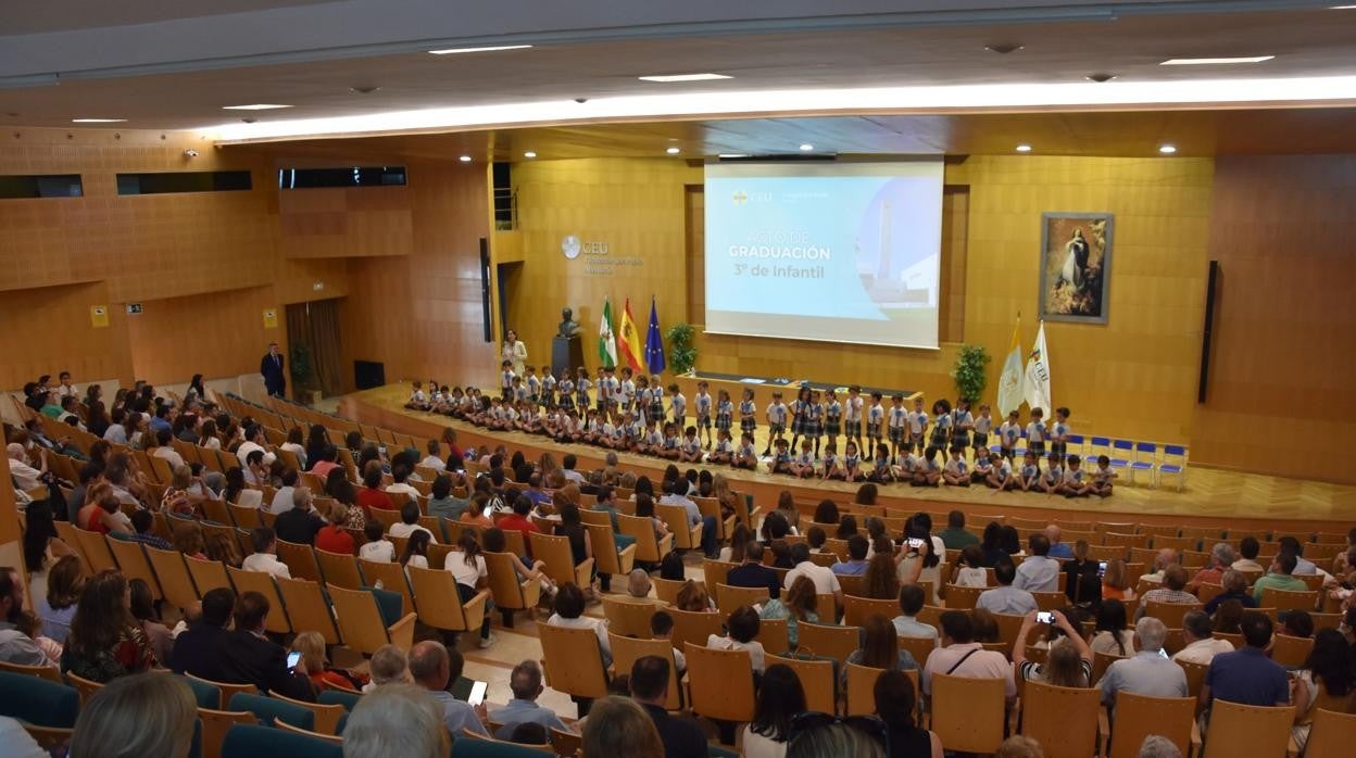 Graduación de los alumnos de Educación Infantil del Colegio CEU San Pablo Sevilla