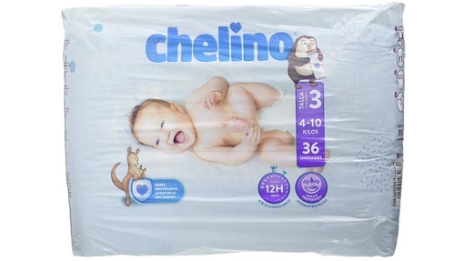 Pañales dermoprotectores Chelino