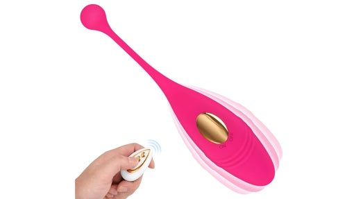 Vibrador de silicona rosa